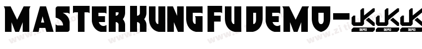 Master Kung Fu DEMO字体转换